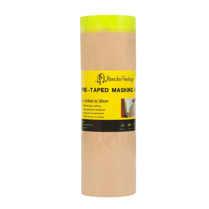 pre taped masking paper 30cm x 15m