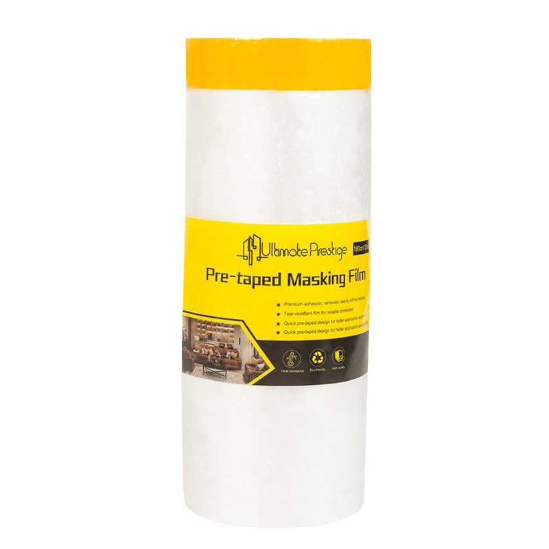 pre taped masking film 180cm x 33m